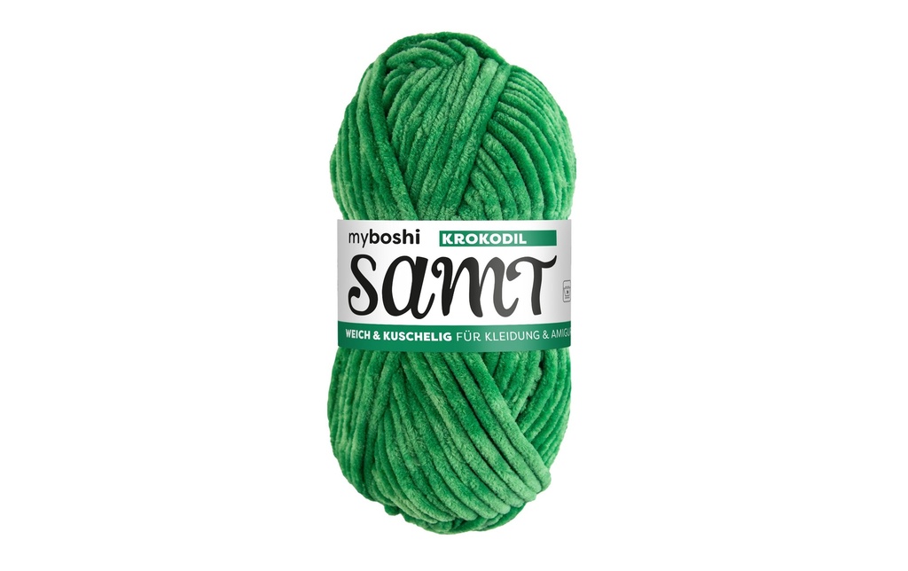 myBoshi Laine Velours chenille crocodile 100 g, 100 m