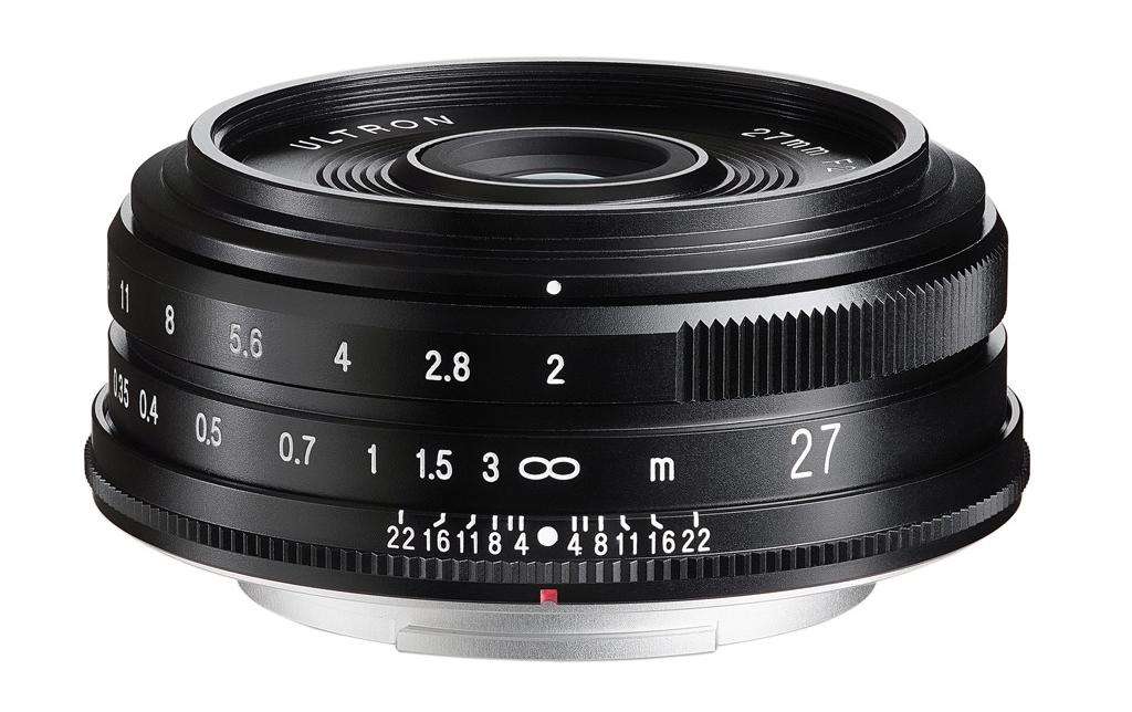 Voigtländer Longueur focale fixe 27mm F/2 Ultron - Fujifilm X-Mount - Noir