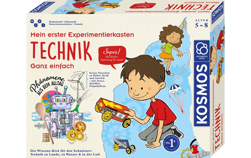 Kosmos Boîtes d’expérimentation Technik