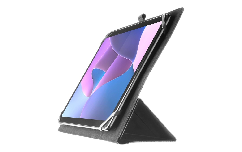 Cellular Line Tablet Book Cover Snap Case Noir