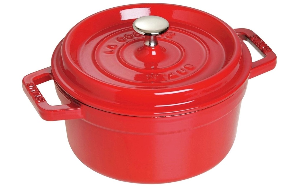 Staub Rôtisseur Cocotte 28 cm, Rouge cerise, 6.7 l