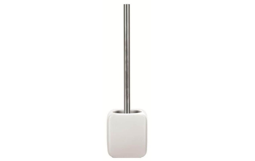 Kleine Wolke Brosse à toilettes Cubic Blanc, grès