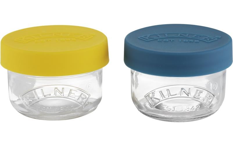 Kilner Bocaux à conserves Snack and Store 125 ml, 2 Pièce/s