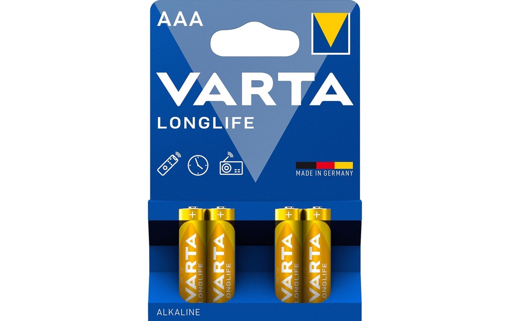 Varta Pile Longlife AAA , 4 Pièce/s