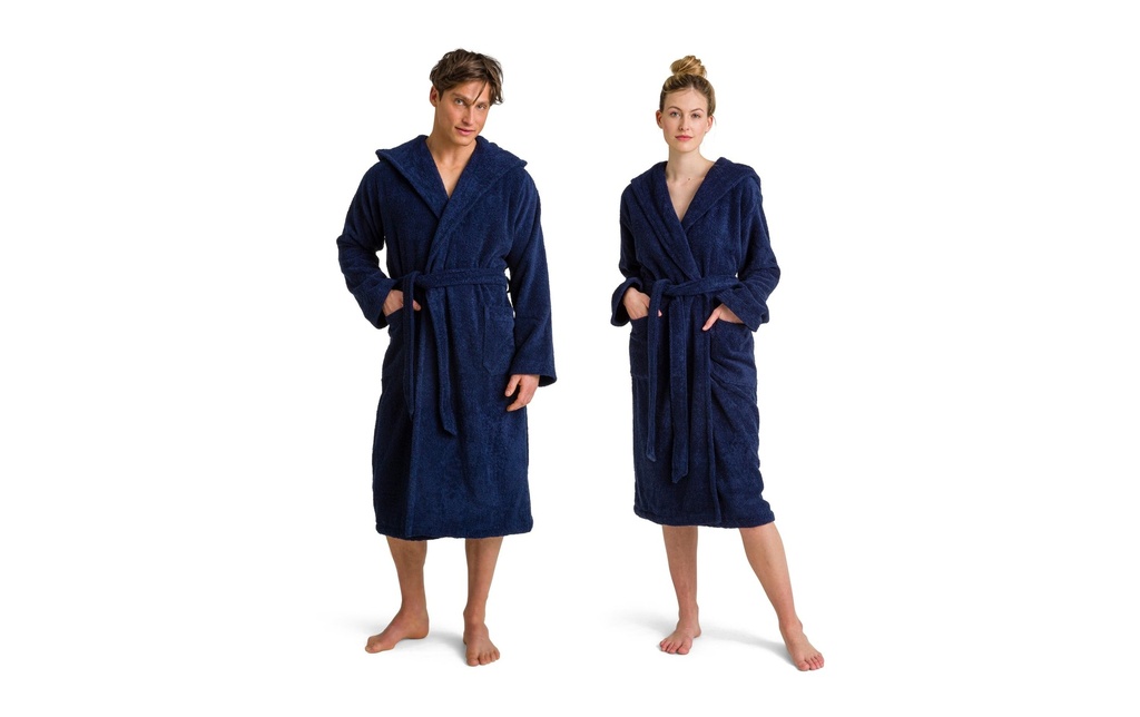 Möve Peignoir Superwuschel L, Bleu