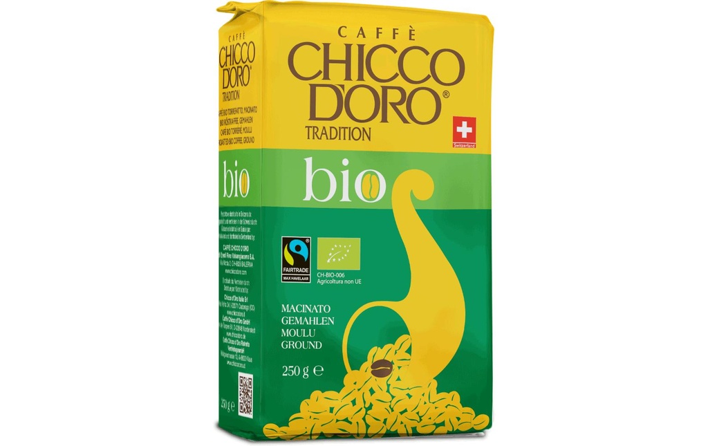 Chicco d'Oro Café moulu Bio Max Havelaar 250 g