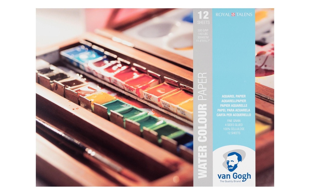 Van Gogh Bloc aquarelle 30 x 40 cm 30 x 40 cm