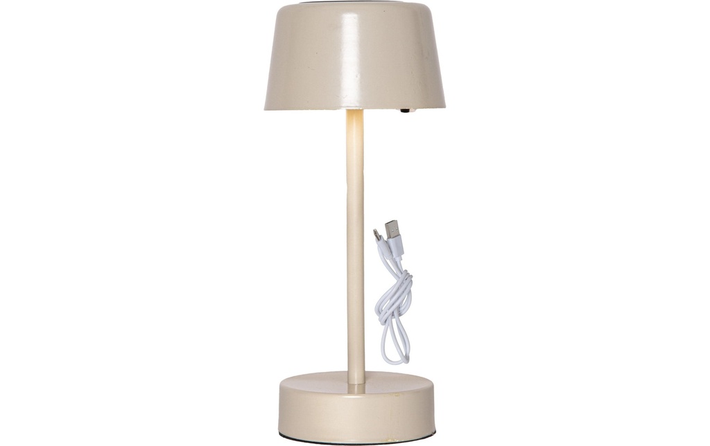 Star Trading Lampe de table Solei Blanc chaud,Beige