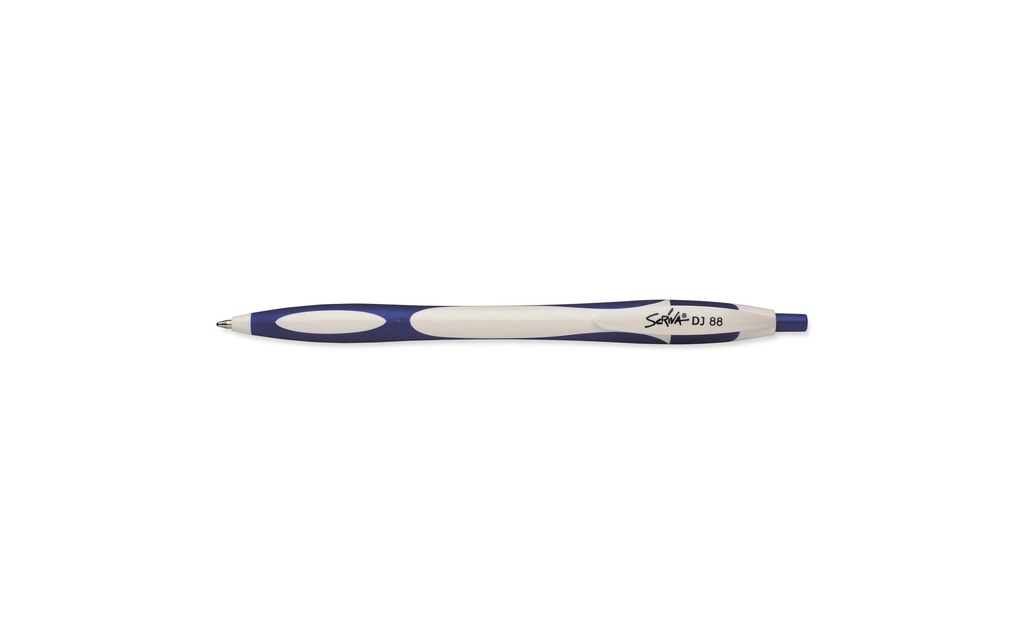 Scriva Stylo bille DJ88 0.7 mm, Bleu, 12 pièces