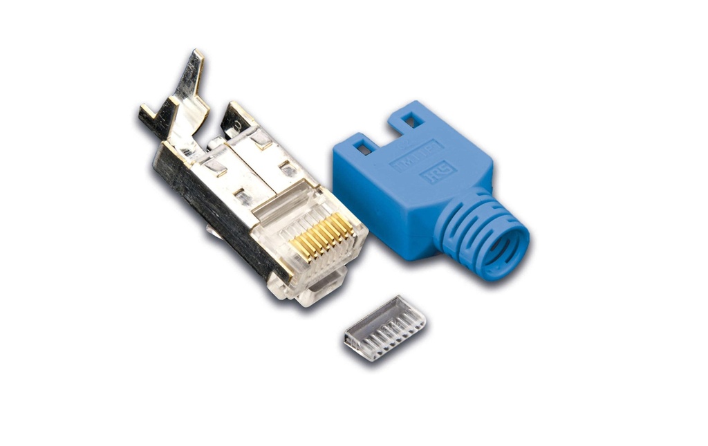 Wirewin Connecteur RJ45 Hirose TM11 50 Pièce/s, Bleu