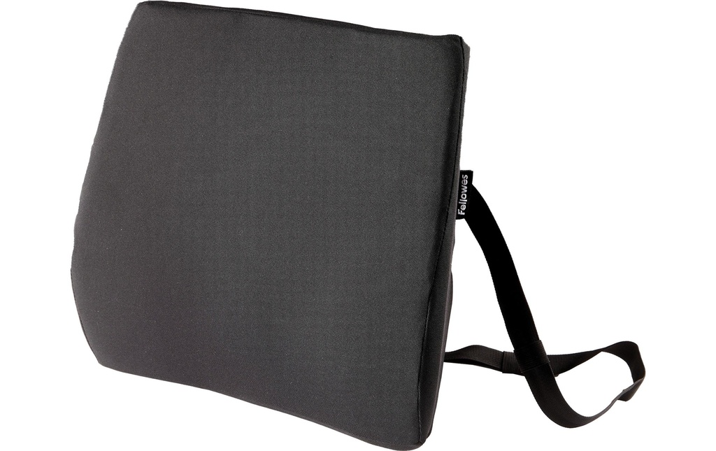 Fellowes Coussin de dos Breyta Noir, 33 x 38 x 9 cm