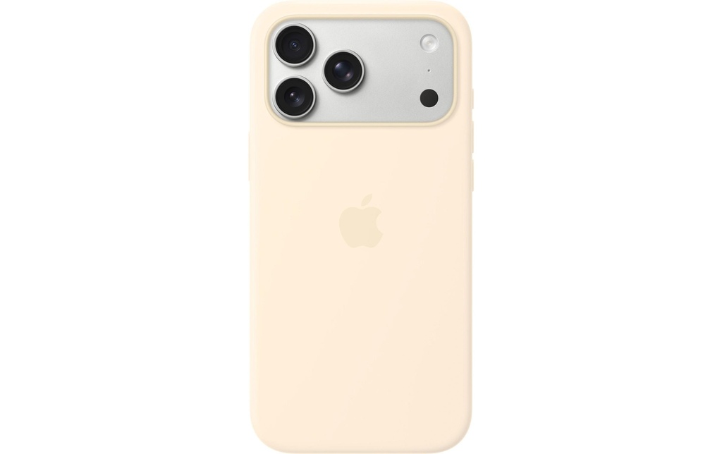 Apple Etui en silicone avec MagSafe iPhone 17 Pro Max Vanilla