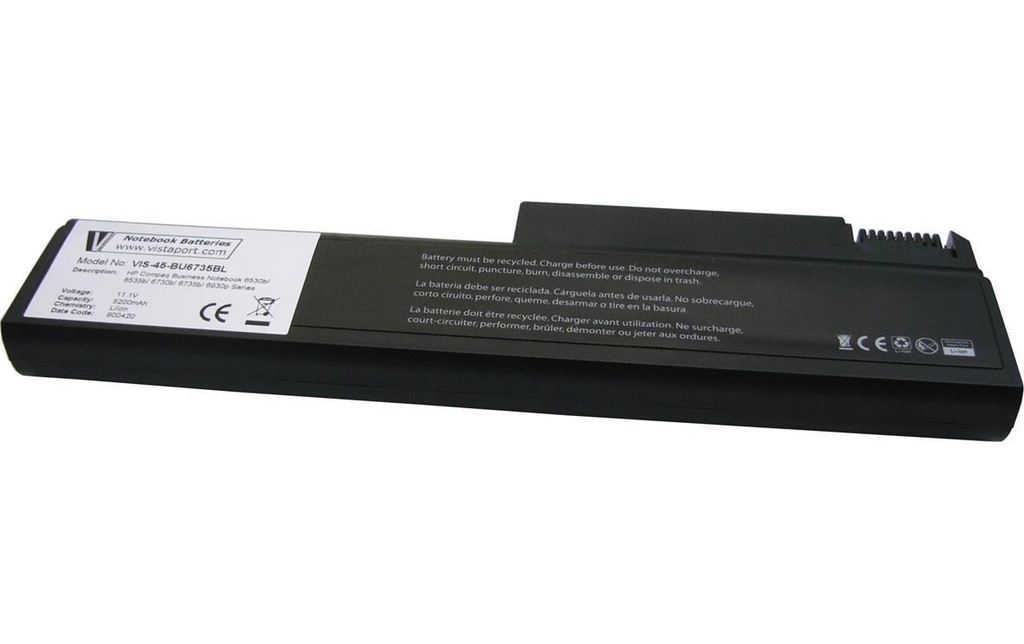 Vistaport Batterie pour HP 6530B/6535B/6730B/6730B/6735B