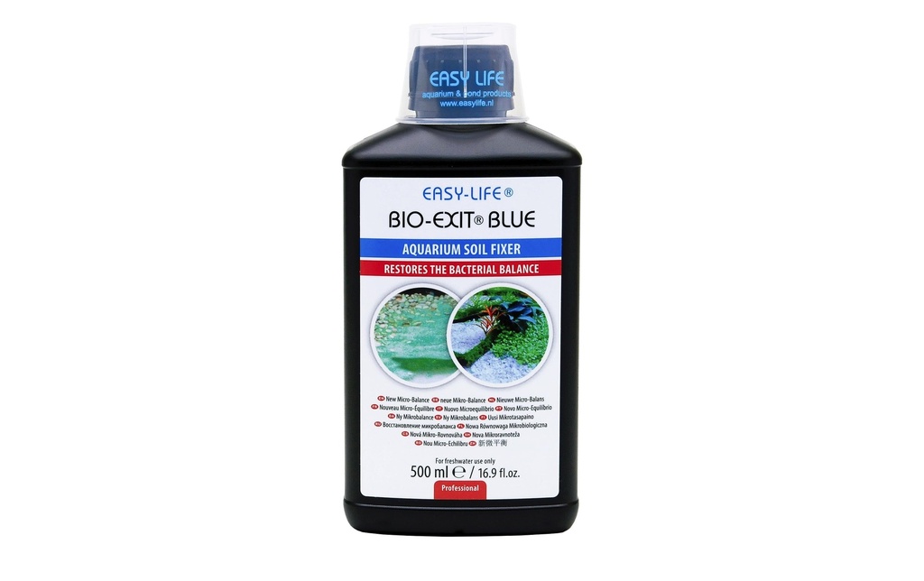 Easy Life Destructeur d'algues Bio-Exit Blue, 500 ml