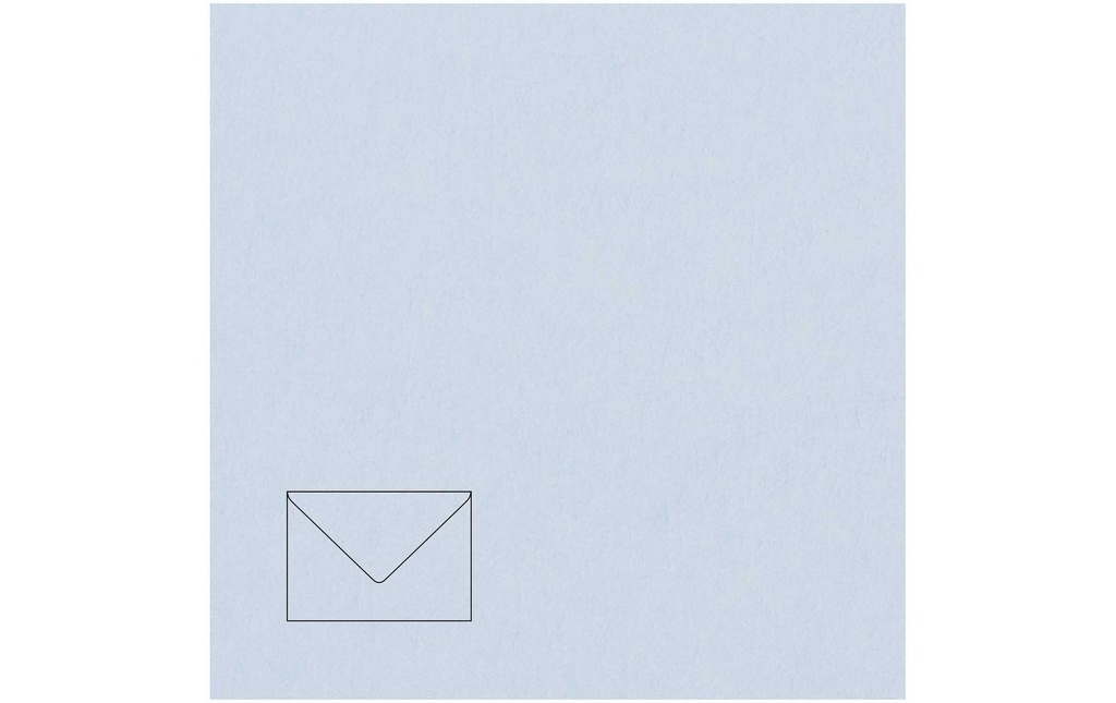 Rico Design Paper Poetry Essentials Enveloppe B6 Bleu clair