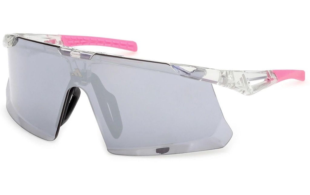 adidas Dunamis Evo-S, SP0107 Lunettes de sport Transparent, Frame Crystal