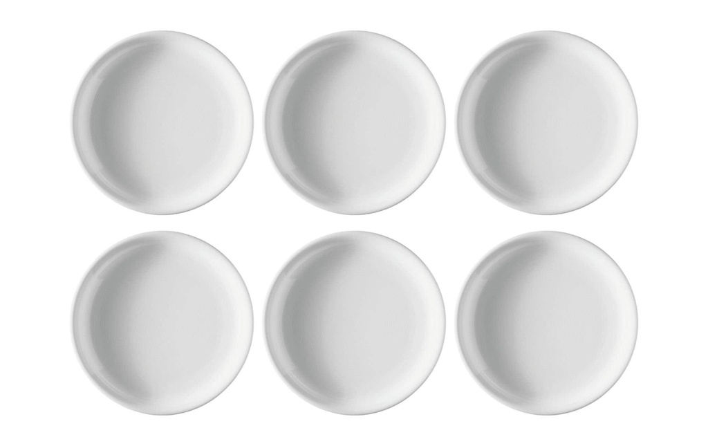 THOMAS Assiettes pour le petit-déjeuner et à dessert Trend 6 Pièce/s,Blanc, 20 cm