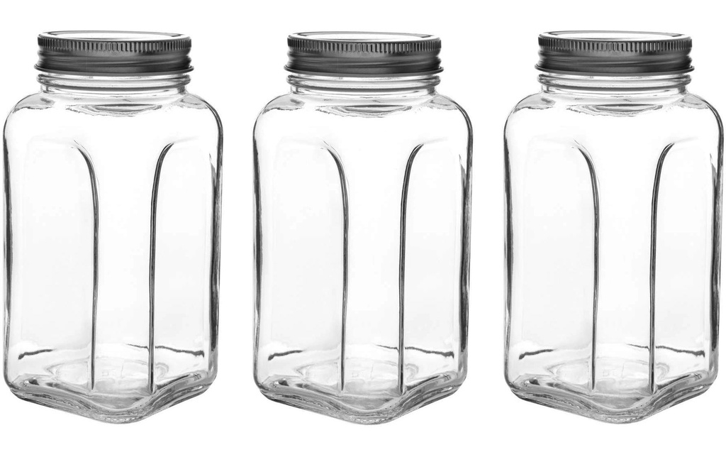 Hermia Bocal à provisions 0.82 l, Transparent