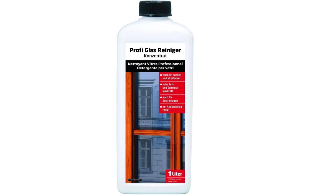 Glutoclean Nettoyant à vitres Professionnel