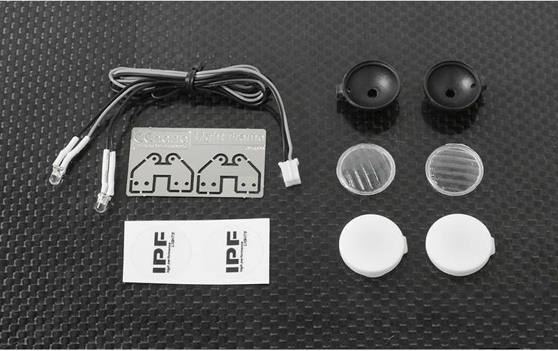 RC4WD Phares pour modèles réduits CCHand LED avec LED, 2 pièces