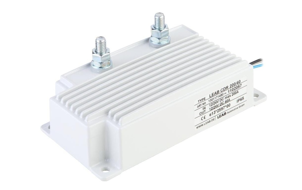 PrimePower Distributeur de courant de charge CDR 40A 12/24 V, IP67