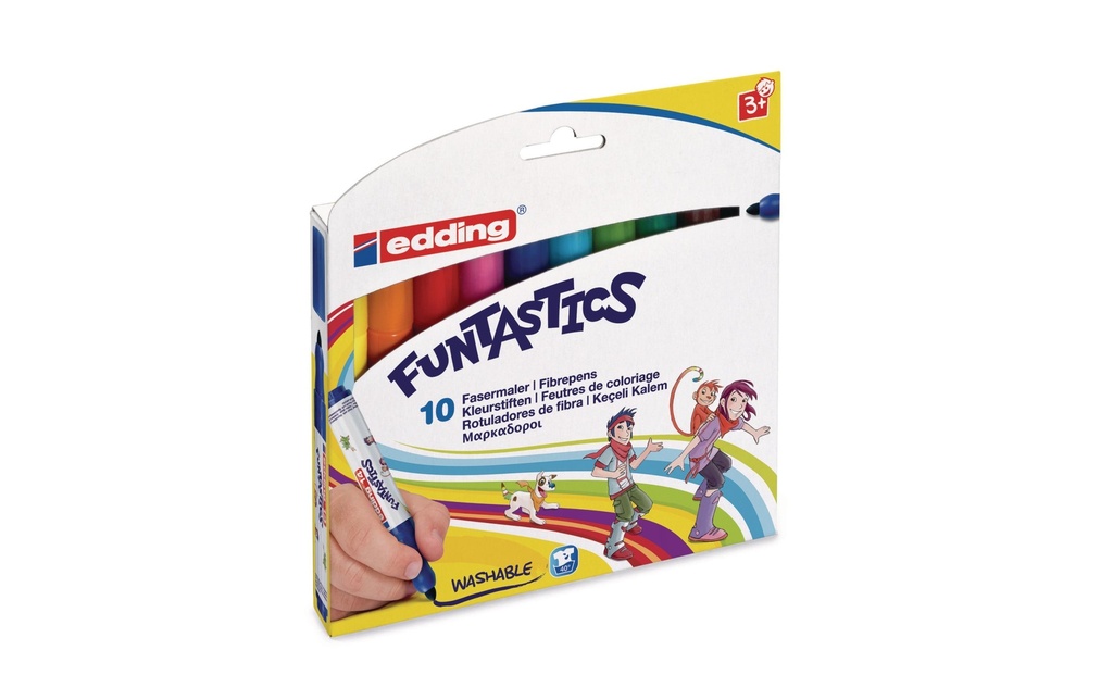 EDDING Feutres 14 Funtastics E-10 (10 pces)