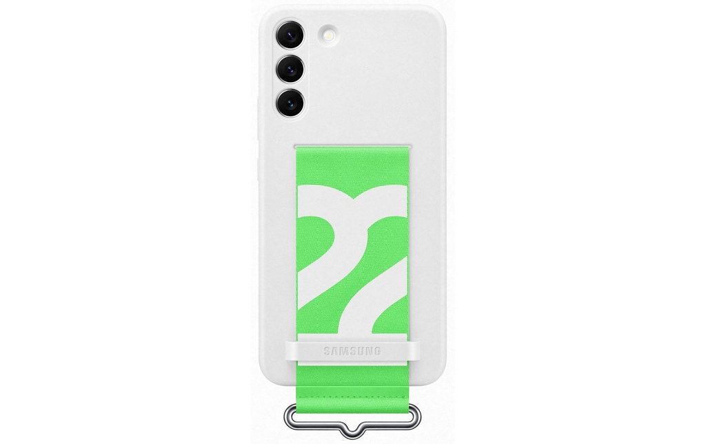 Samsung Coque arrière EF-GS906 Silicone Galaxy S22+ avec lanière