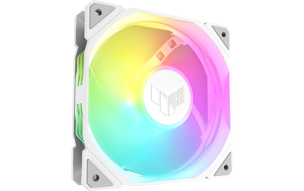 ASUS Ventilateur PC TUF Gaming TR120 ARGB Blanc