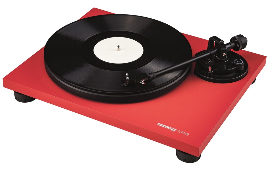 Reloop Tourne-disque HiFi Turn2 Rouge