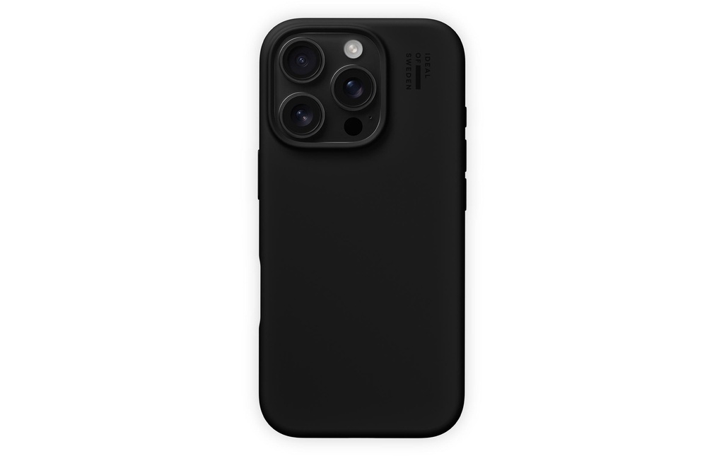 Ideal of Sweden Coque arrière Silicone iPhone 16 Pro Max Noir