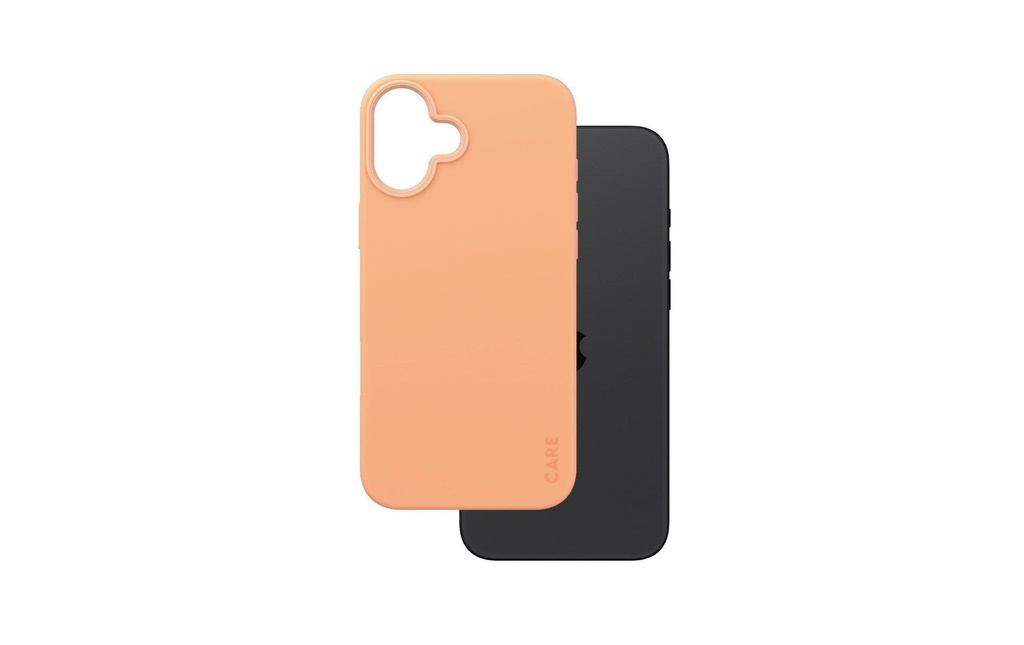 CARE Coque arrière Fashion iPhone 16 Plus Peachy