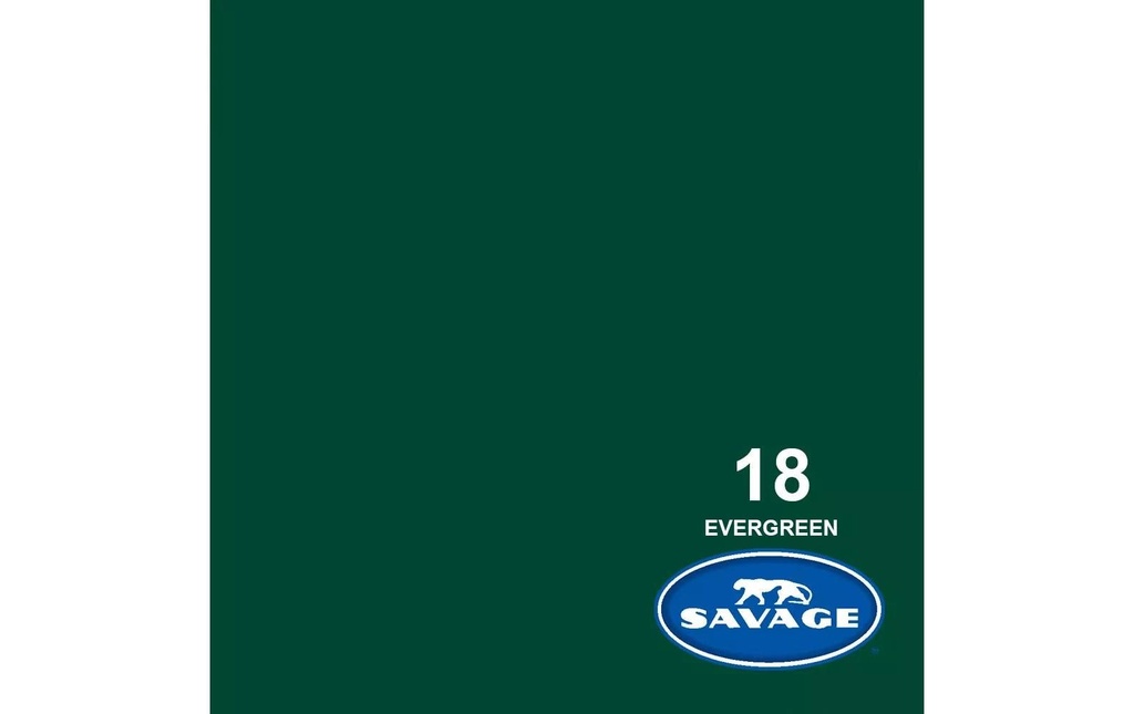 Savage Fond papier 1.35 x 11 m Evergreen