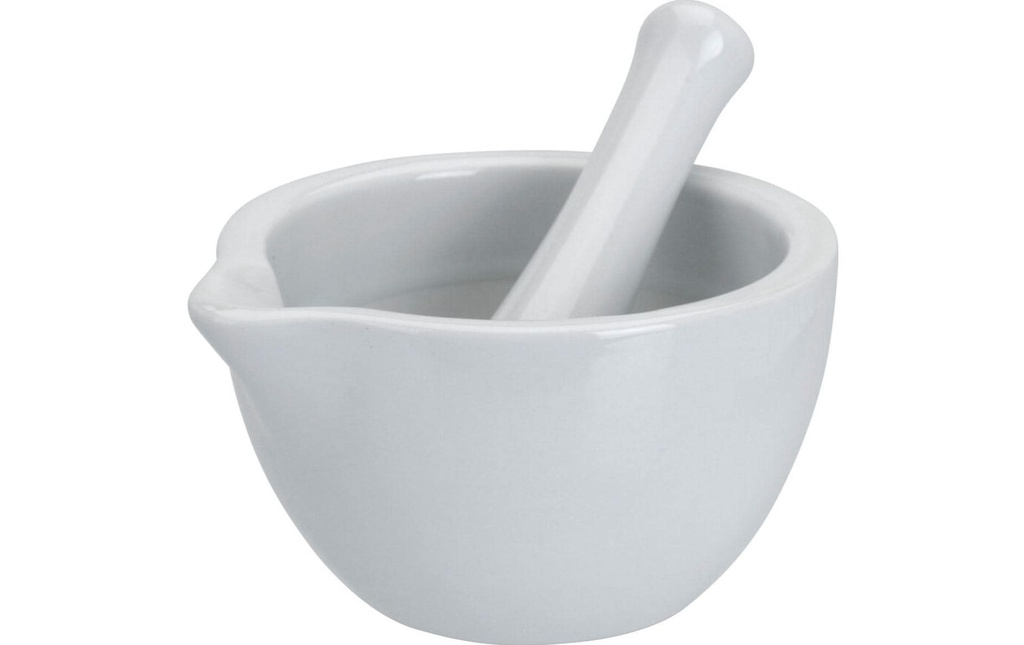 FURBER Mortier et pilon 10 cm, Porcelaine