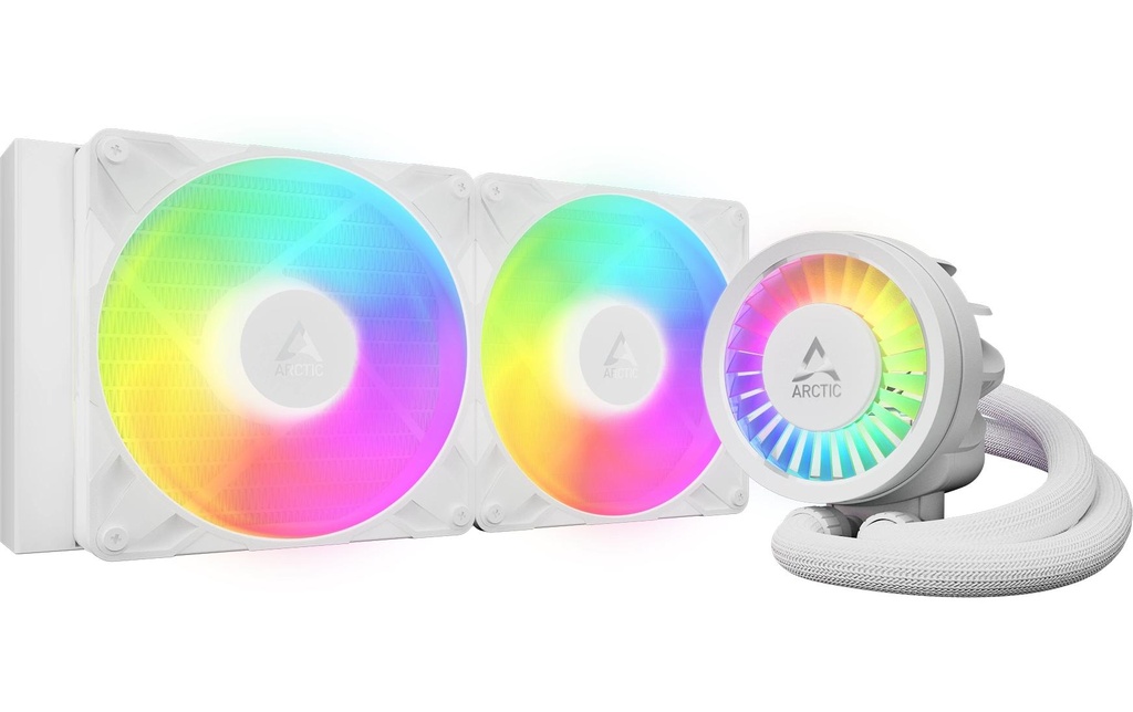 Arctic Cooling Refroidissement à eau Arctic Liquid Freezer III P 280 ARGB Blanc