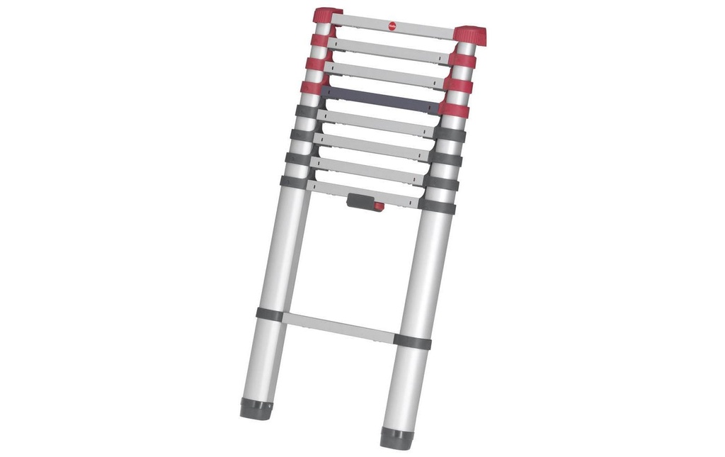 Hailo Échelle simple télescopique T80 Flexline 260 9 Stufen