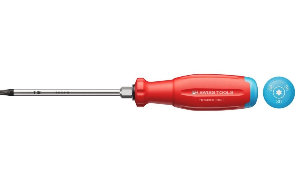 PB Swiss Tools Tournevis 38400 SwissGrip Evo TX 30