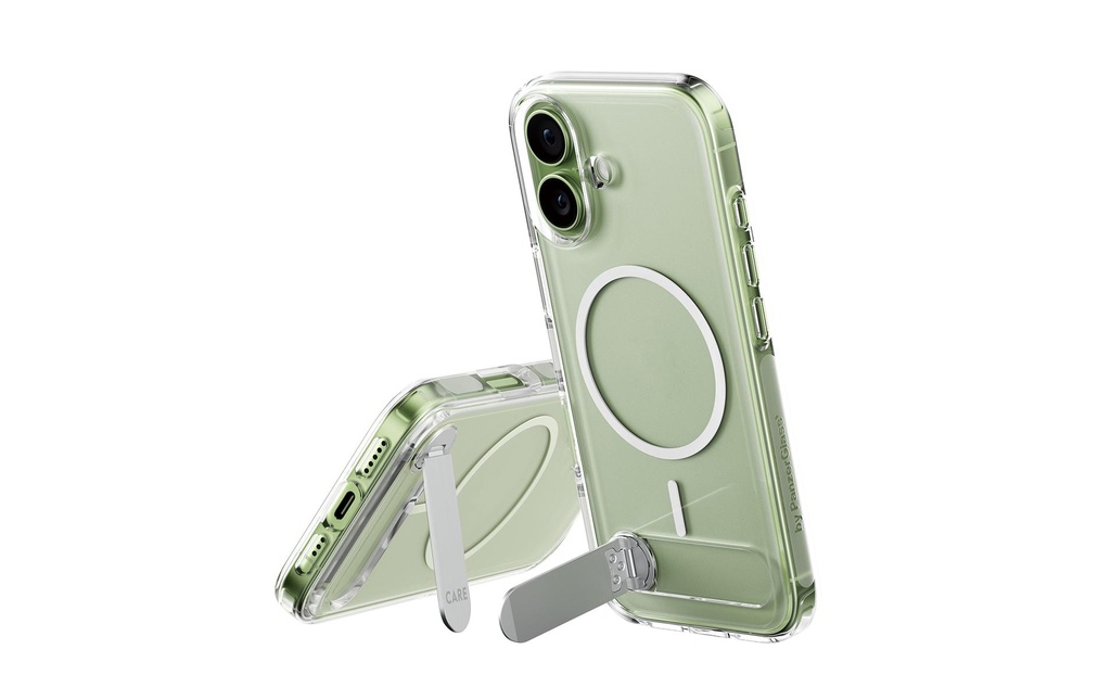 CARE Coque arrière Fonctionnalité avec kickstand iPhone 17