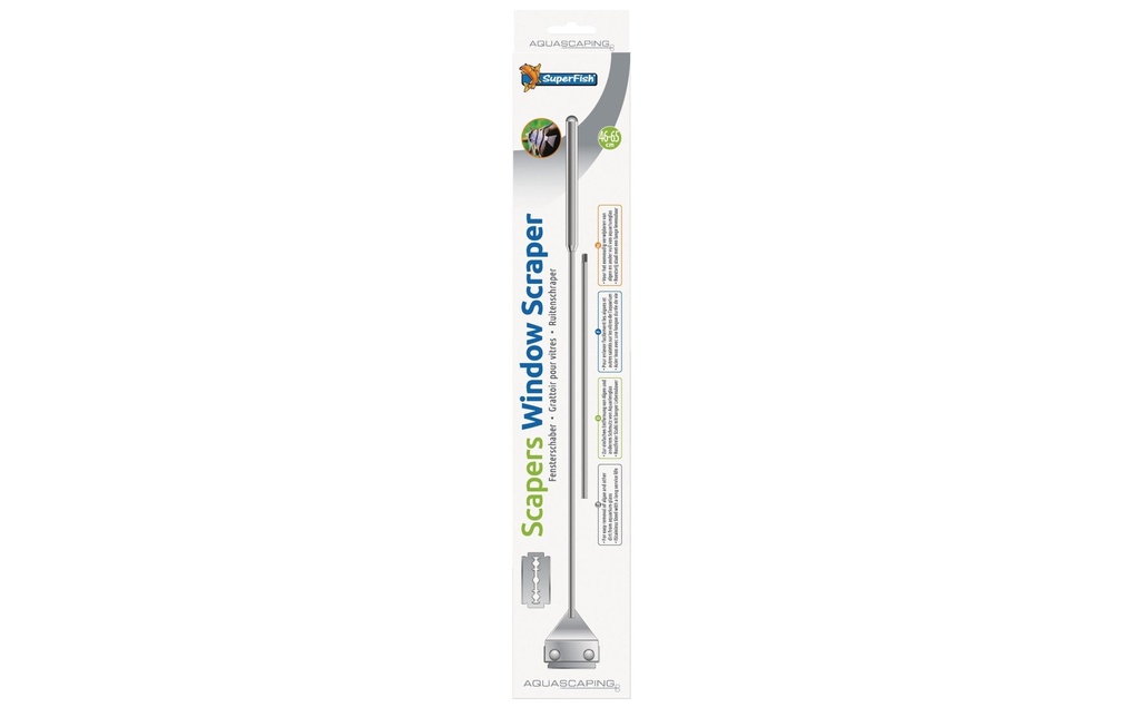 SuperFish Grattoir à fenêtre 46-65 cm