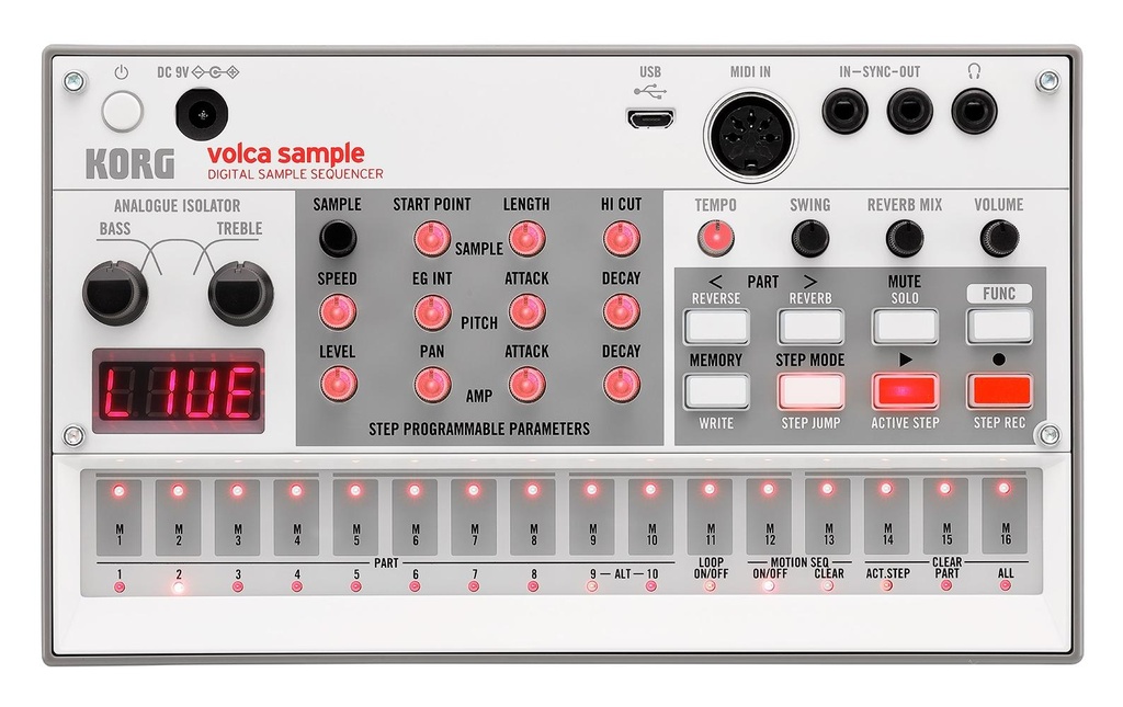 Korg Synthétiseur volca sample 2