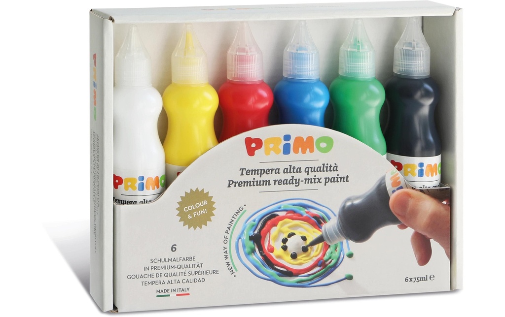 PRIMO Peinture Tempara Premium 6x75m (6 pces)