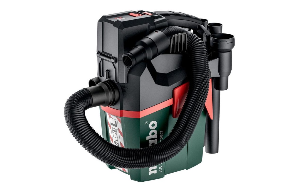 Metabo Aspirateur à déchets humides/secs sans fil AS 18 L PC COMPACT Solo