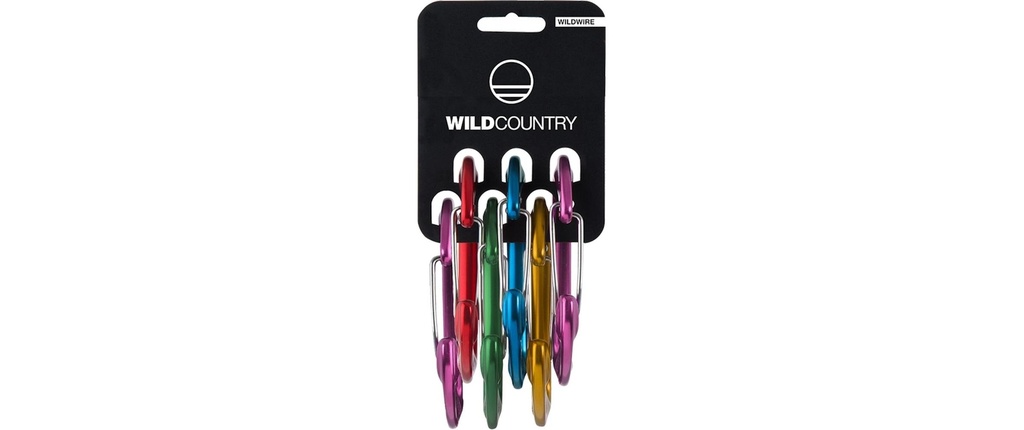 Wild Country Mousqueton Wildwire Rack 6 Pack Université