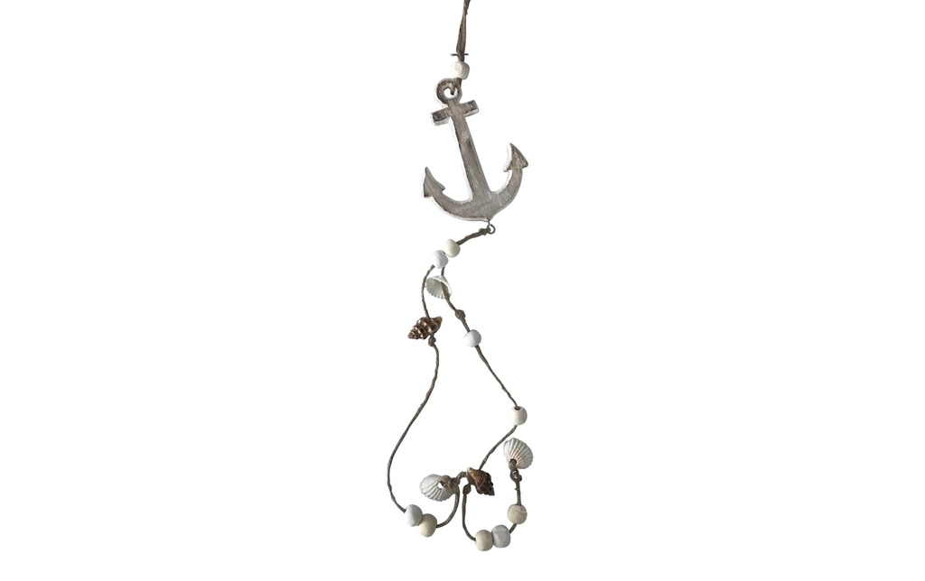 Dameco Décoration de mur Guirlande avec ancre 55 cm