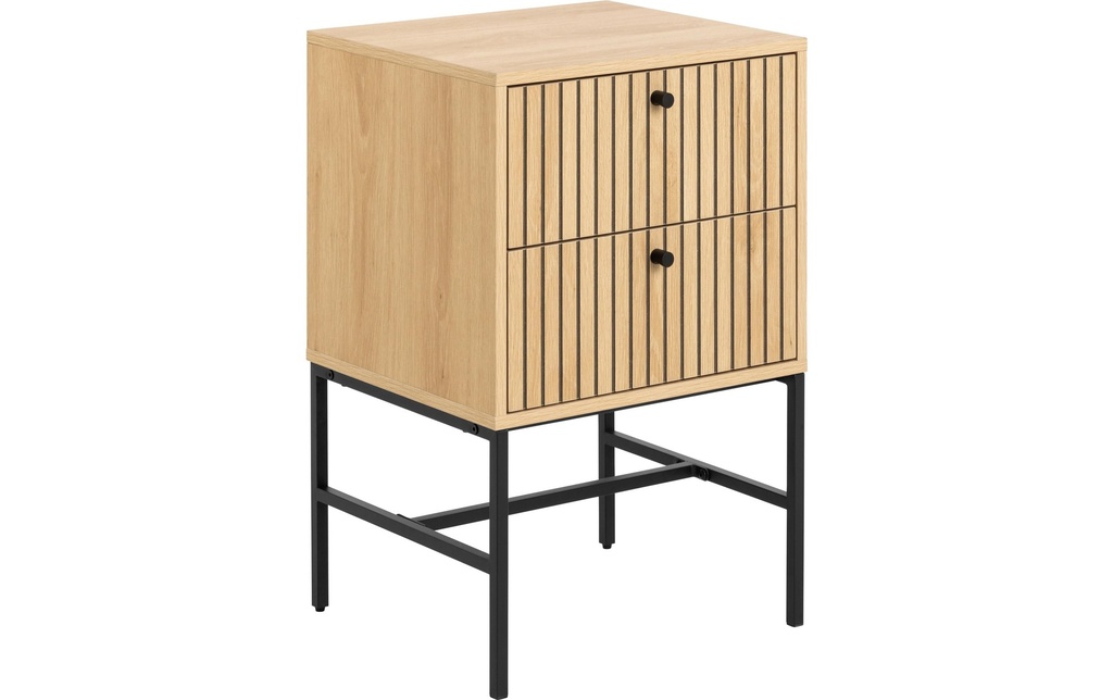 AC Design Table de nuit Albany 45.6 x 70 cm, Brun