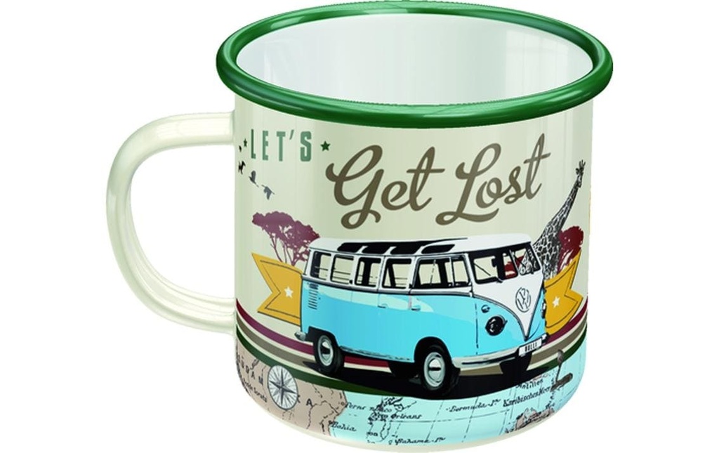 Nostalgic Art Tasse universelle Lets Get Lost 360 ml, 1 Pièce/s, Vert clair