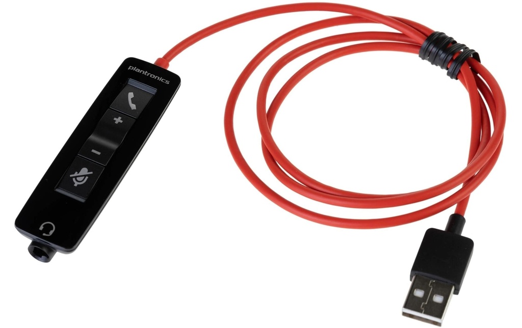 HP Adaptateur Poly En ligne pour Blackwire 5200 USB-A - Jack 3.5 mm