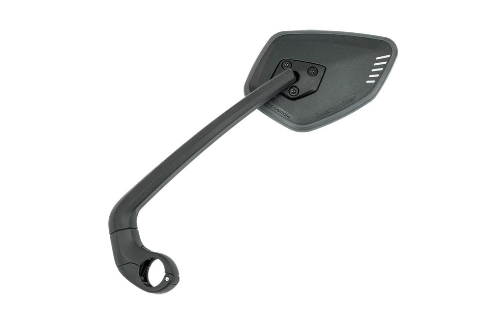 Busch + Müller Rétroviseur CYCLE STAR E, fonction mémoire 22.2 mm Noir