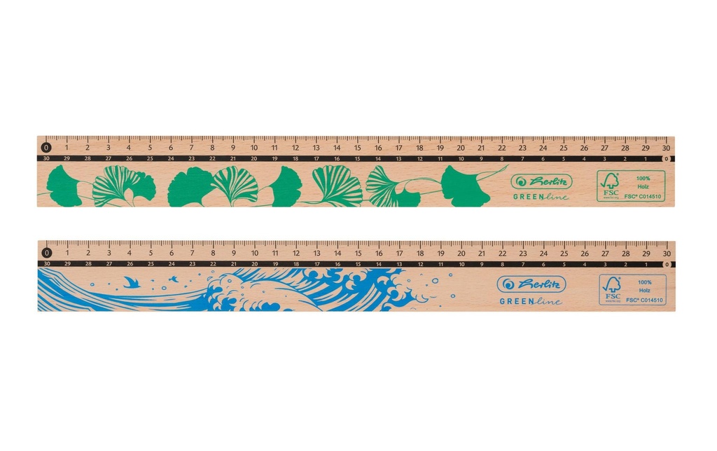 Herlitz Règle Greenline 30 cm