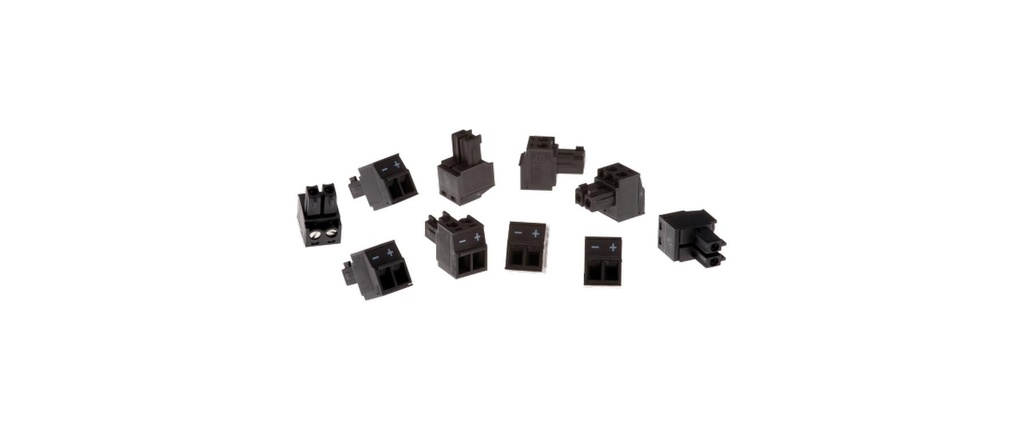 Axis Connecteur A 2 broches 3.81 Droit 10 pièces