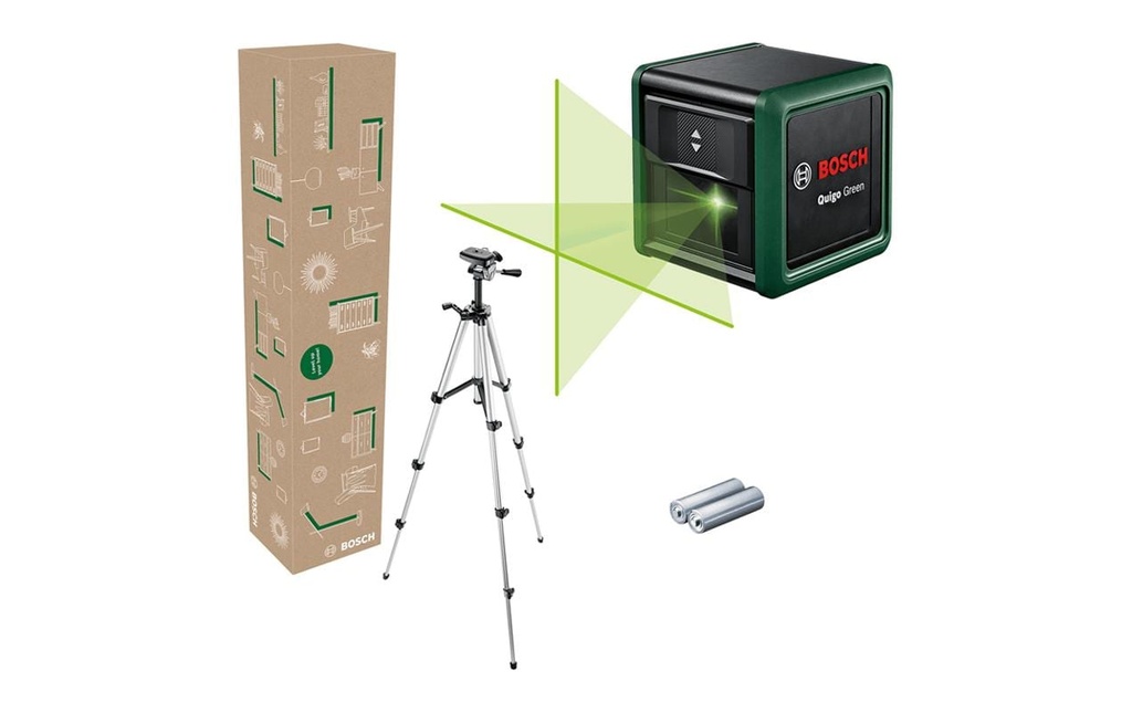 Bosch Laser à lignes croisées Quigo Green 12 m